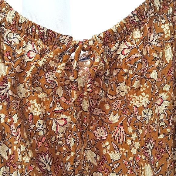 OLD NAVY FLORAL BABYDOLL TOP/ 2XL - Picture 4 of 6